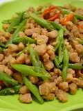 Tumis Buncis Proteina