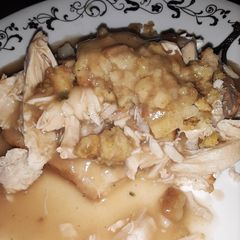 A picture of Turkey Manhattans from Leftovers.