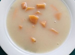 Birsalmaleves recept fotója