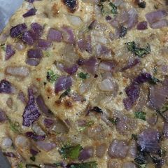 Pyaz wali roti A picture of Pyaz wali roti.