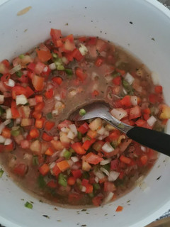 Una foto de Salsa criolla 😋