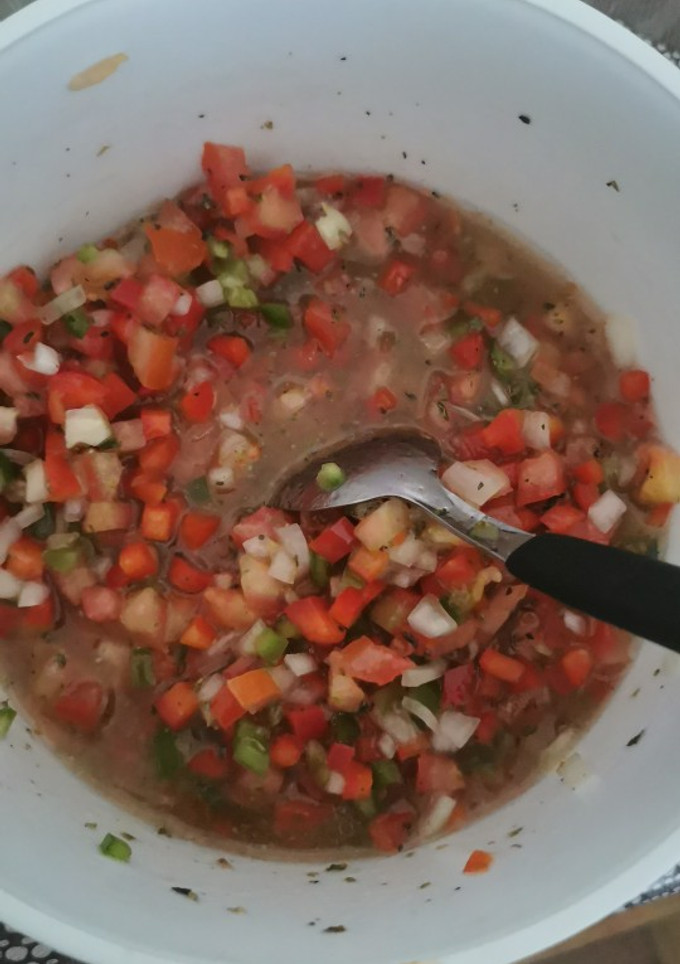 Una foto de Salsa criolla 😋