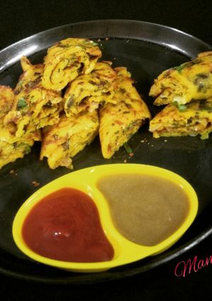 A picture of Aata Cheela Roll.