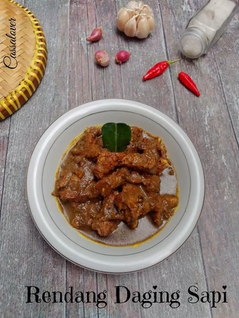 Cara Gampang Membuat Resep Rendang Daging Sapi yang Sempurna Anti Ribet, Mantap Sekali
