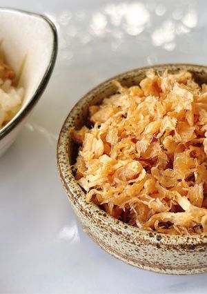Hình của món Chà bông (ruốc) chay lúa mạch.