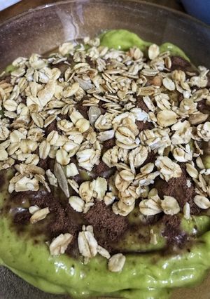 Foto resep Green Smoothies Bowl