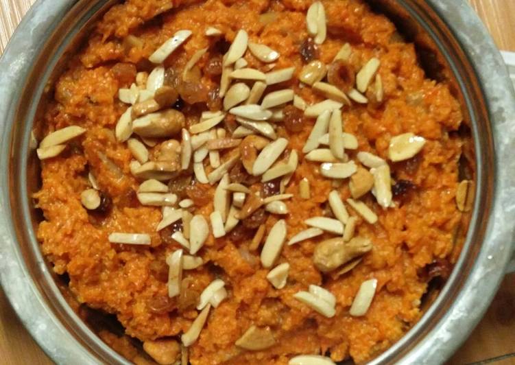 Recipe of Any-night-of-the-week Carrot halwa