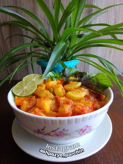 عکسی از دستور خوراک کدو 🌸