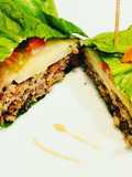 Menthol Chili Pepper Burger with Brie Cheese - Hamburguesa Mentolada con Queso Brie