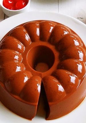 Foto resep Chocolate Jelly Pudding lembut