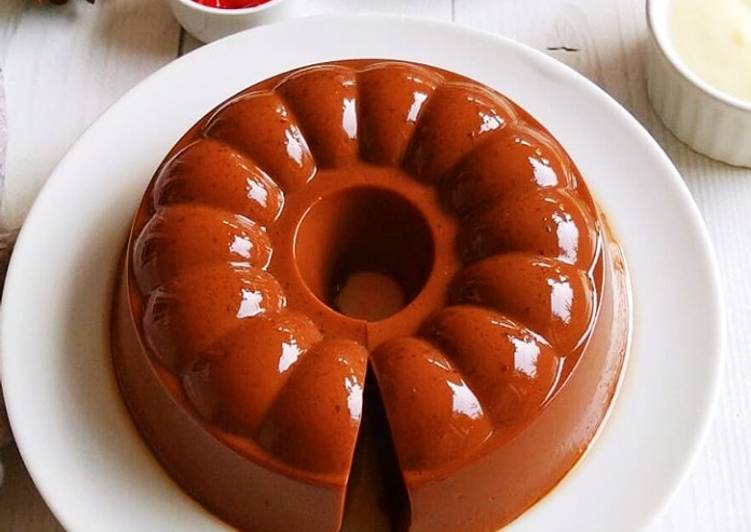 Chocolate Jelly Pudding lembut