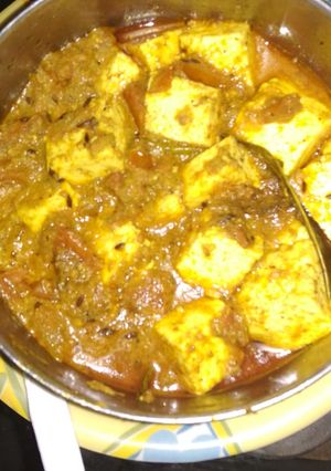 পনির মসলা (paneer masala recipe in Bengali) রেসিপির প্রধান ছবি