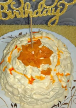 A picture of Mango Cake.