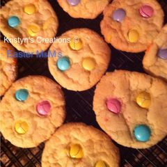 A picture of M&M cookies!.