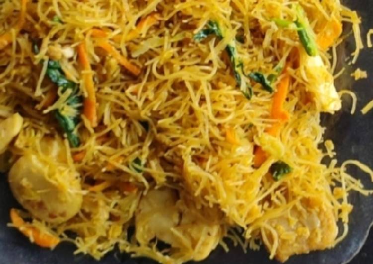 Resep Bihun goreng spesial yang Lezat