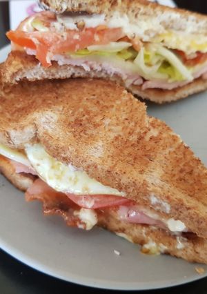 A picture of My Whopper Toasted Sandwich.