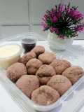 Mochi Bites Coklat Saus Keju