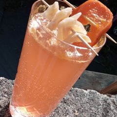 Rose-Ginger-Clementine Fizz A picture of Rose-Ginger-Clementine Fizz.