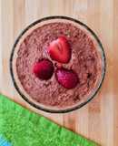 Postrecito Chocoporotos 🌱 con cacao y alubias blancas 🌱 sin azúcares agregados ni edulcorantes