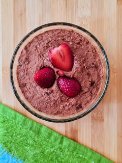 Una foto de Postrecito Chocoporotos 🌱 con cacao y alubias blancas 🌱 sin azúcares agregados ni edulcorantes