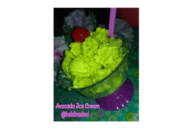 Resep Avocados Ice Cream, Lezat Sekali