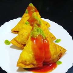 Punjabi Samosa A picture of Punjabi Samosa.