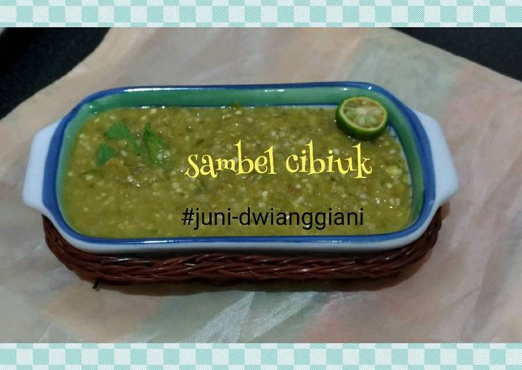 Bagaimana Membuat Sambal Cibiuk yang Bisa Manjain Lidah