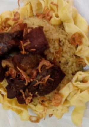 Foto resep Nasi kebuli memanfaatkan sisa kuah gule