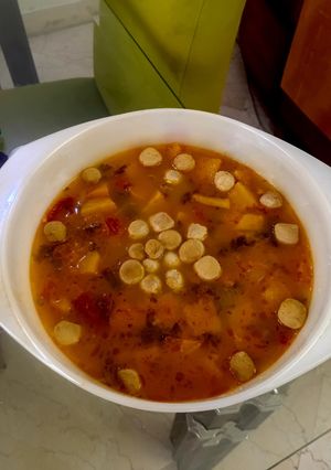 عکسی از دستور سوپ بیوه (جزیره مالت) به سبک من