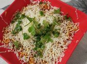 A picture of water leaf maggi