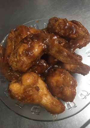 Hình của món Gà sốt chua ngọt kiểu mới.