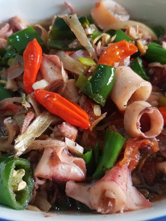 Foto resep Tumis Cumi Asin Cabe Ijo ala Cendoruchan