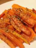 Oven-Baked Carrots with Parmesan and Garlic