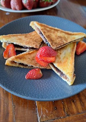 Foto resep RotI panggang Coklat