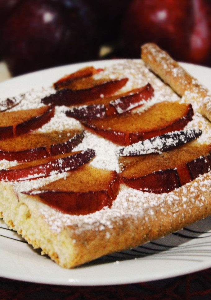 Una foto de Tarta de ciruelas