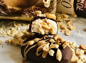 Foto principal de Mini Magnum de galleta y caramelo fit 🍦🍪🍫