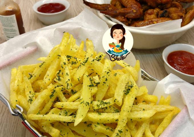 Ternyata ini lho! Resep membuat Homemade French Fries yang istimewa