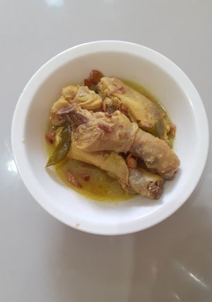 Foto resep Opor ayam tanpa santan