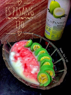 Foto resep Es Pisang Ijo