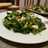 Ensalada de espinaca con huevos