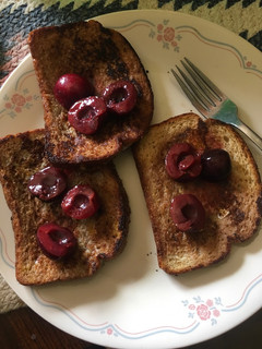 A picture of Cherry toast.