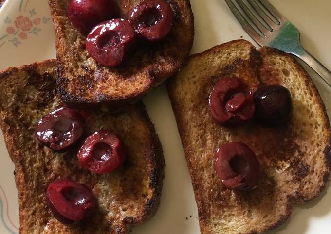 Recipe of Ultimate Cherry toast