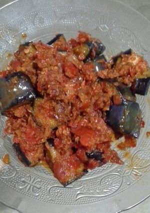 Foto resep Terong Balado Udang Rebon🍆🍆