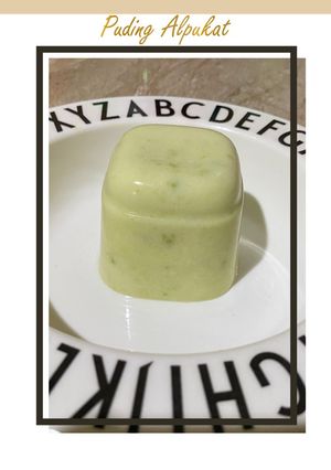 Foto resep MPASI SNACK puding alpukat 9 bulan