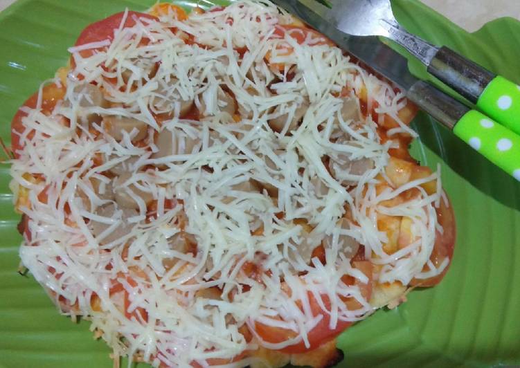 Resep Pizza Roti Tawar Simple Anti Gagal