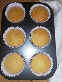 Una foto de Muffins de coco