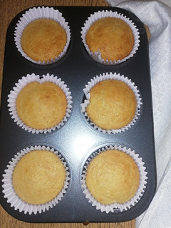 Una foto de Muffins de coco