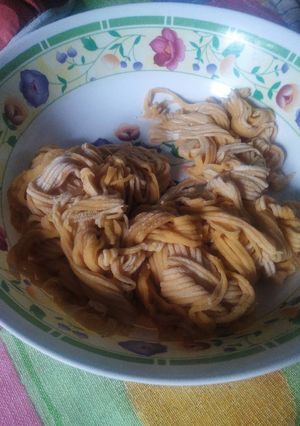 Foto resep mie wortel homemade