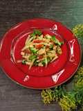 Tumis Tempe Labu Siam Kecipir