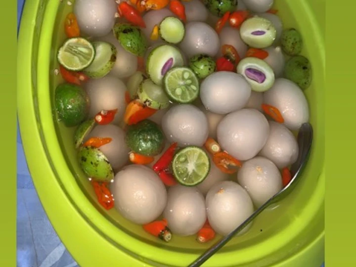 Easy Steps Make Recipes Asinan rambutan dan gandaria the Perfect Delicious.